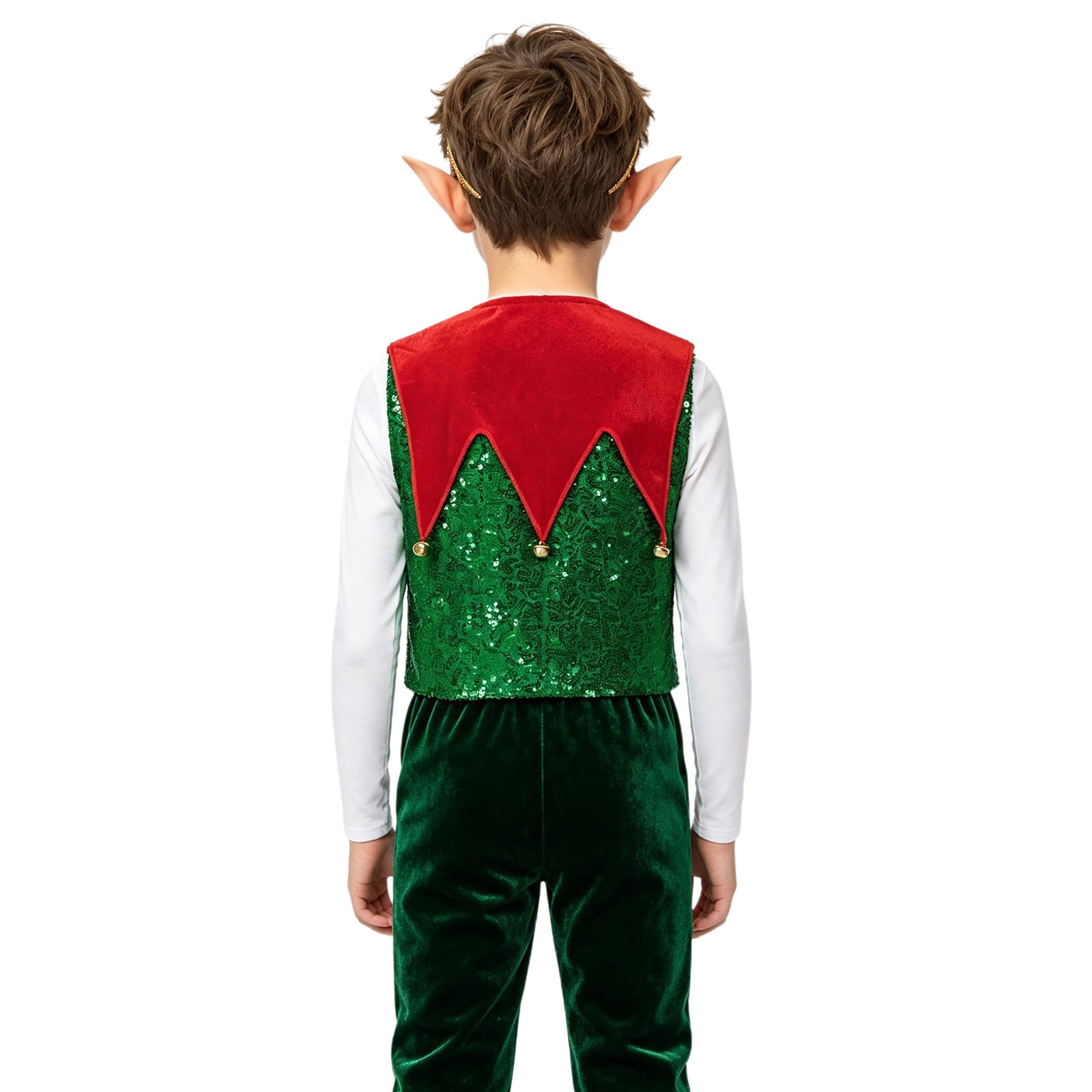 Unisex kinder kerstelf vest me - Elf Costume Christmas recensie en prijs