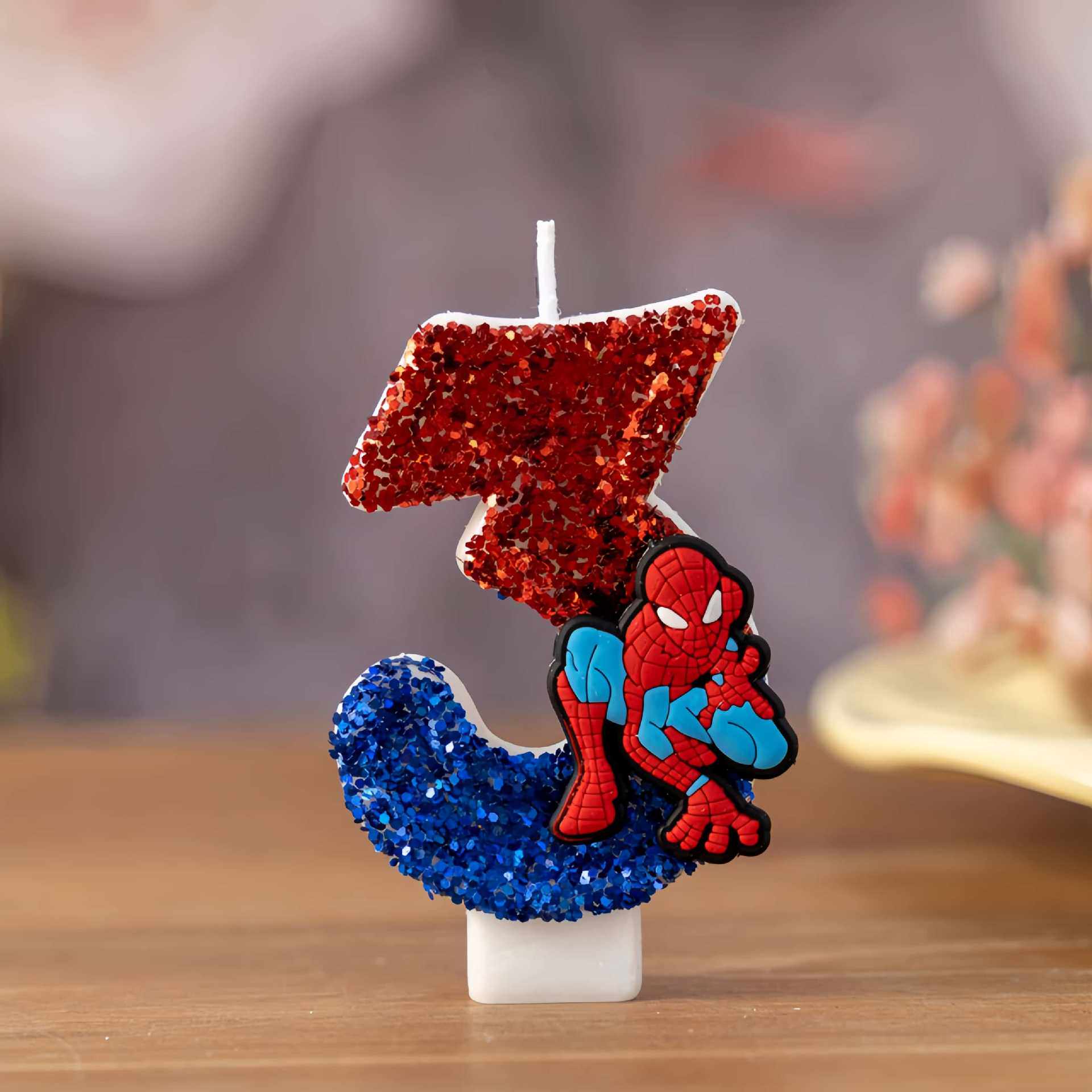 0-9 Superheld SpiderMan Leuke  - Holiday Candle Set recensie en prijs