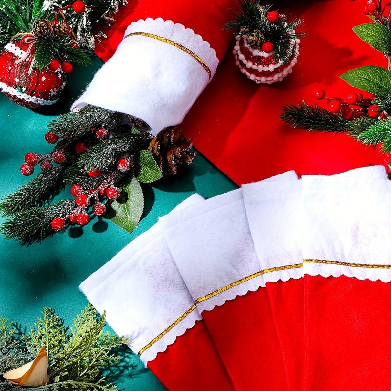 1/3/6 stuks kerstkousen, rood- - Christmas Stocking Hanging recensie en prijs