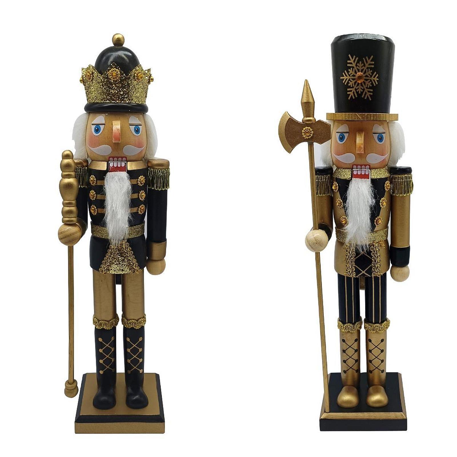 Houten notenkraker beeldje sta - Nutcracker Figurine recensie en prijs