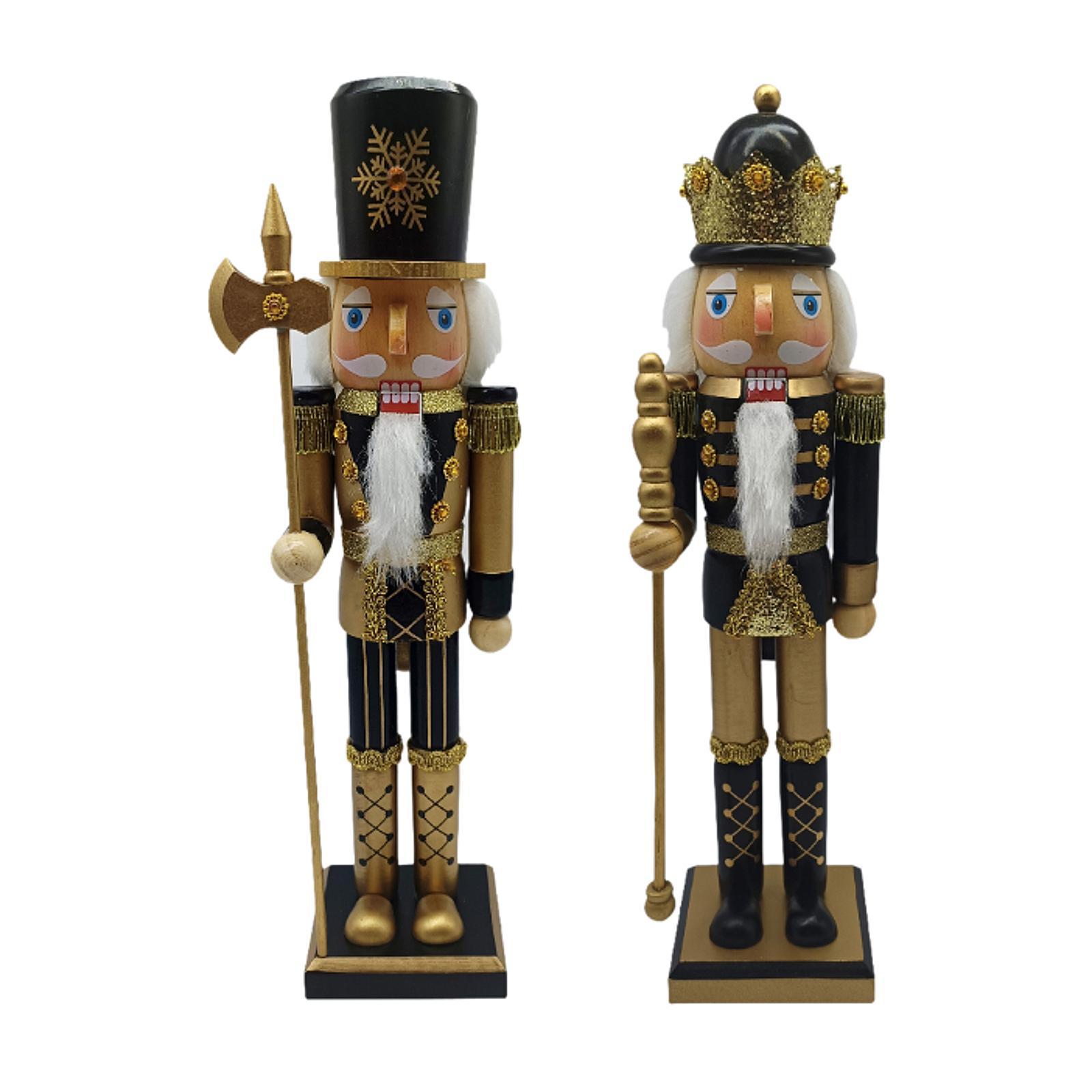 Houten notenkraker beeldje sta - Nutcracker Figurine recensie en prijs