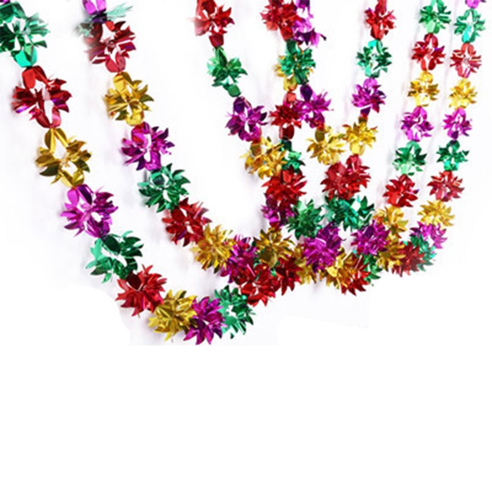 3D Kerstfolie guirlandes DIY T - Tinsel Garland Decoration recensie en prijs