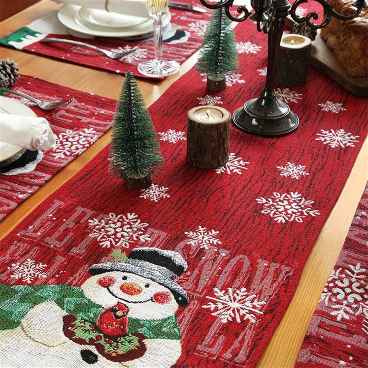 ABDD HOT Kersttafelkleed, -Win - Christmas Table Runner recensie en prijs