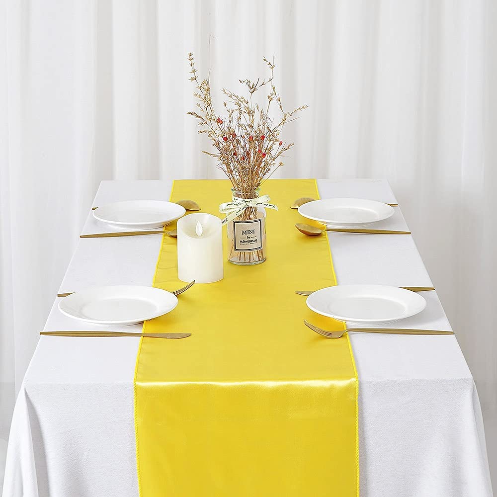 12X108 Inch Satin Wedding Tafe - Christmas Table Runner recensie en prijs