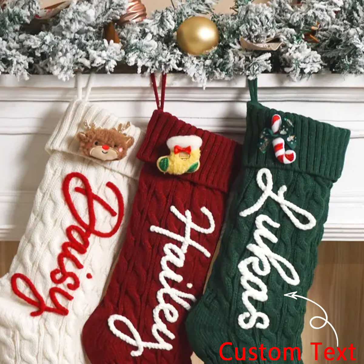 1 stuk kerstdecoratieve kousen - Christmas Stocking Hanging recensie en prijs